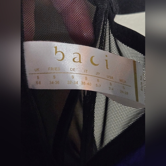 Baci Whimsygoth Floral Lace Corset Bustier Fairytale Goth, Small - Picture 3 of 3